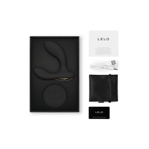 Veronika new Luxury prostate stimulator with App and remote Lelo Hugo 2 Remote black [11]