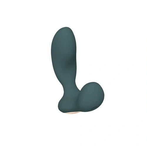 Luxury prostate stimulator with App and remote Lelo Hugo 2 Remote green [6]