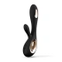 Lelo Soraya Wave Luxury Rechargeable G-spot Rabbit Vibrator with Come Here Motion Black
