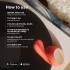 G-spot and clitoral stimulator with movement Lelo Ida Wave with App black [11]