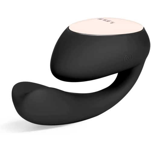 G-spot and clitoral stimulator with movement Lelo Ida Wave with App black