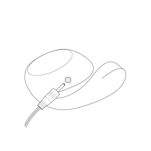 G-spot and clitoral stimulator with movement Lelo Ida Wave with App black [9]