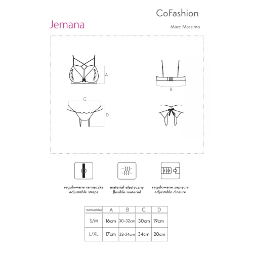 Cofashion Jemana erotic bra and revealing panties [4]