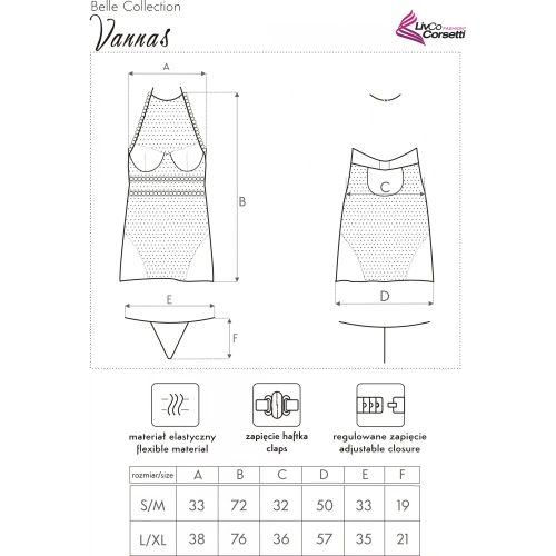 Livco Vannas beige thong dress set [7]