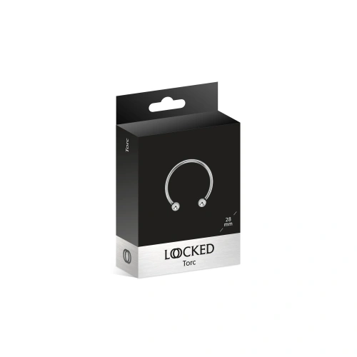 **Ralica Steel penis ring Locked Torc 2.8 cm. [2]