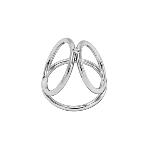 **ralica Triple metal penis ring Locked 5 cm [1]