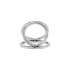 **ralica Triple metal penis ring Locked 5 cm [2]