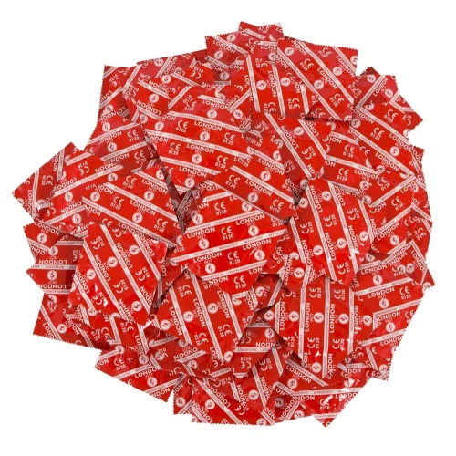 100 pcs. Scented condoms London Red [3]