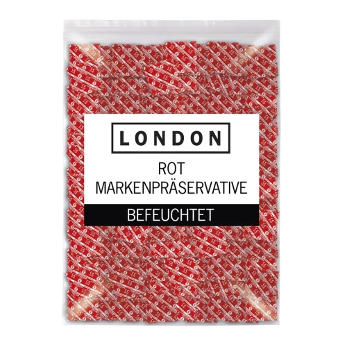 100 pcs. Scented condoms London Red [4]