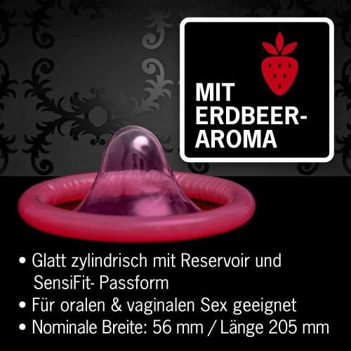 100 pcs. Scented condoms London Red [6]