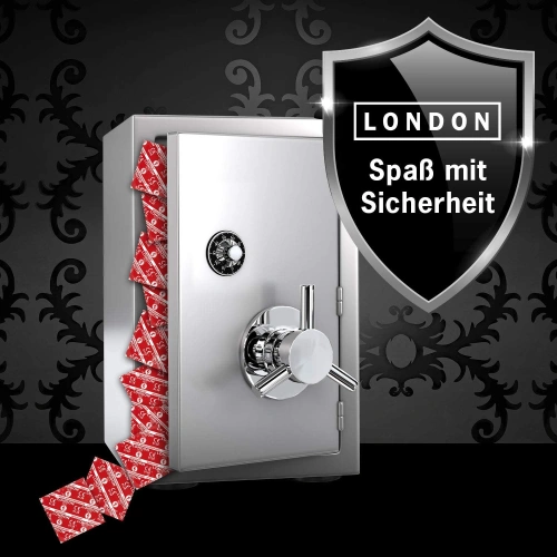 100 pcs. Scented condoms London Red [7]