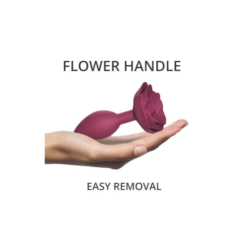 Open Roses M silicone butt plug [1]
