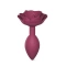 Open Roses M silicone butt plug