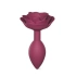 Open Roses M silicone butt plug