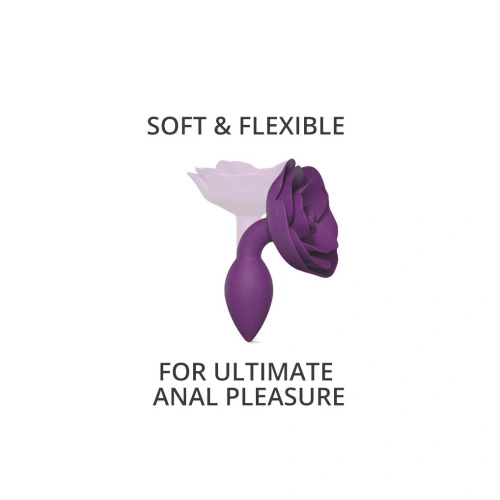 Silicone butt plug Open Roses S [2]