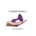 Silicone butt plug Open Roses S [3]