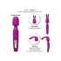 Rechargeable 3 in 1 Wand massager with attachments R-evolution pink [2]