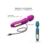 Rechargeable 3 in 1 Wand massager with attachments R-evolution pink [4]