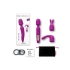 Rechargeable 3 in 1 Wand massager with attachments R-evolution pink [5]
