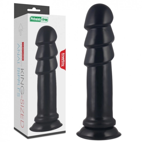Big Anal Dildo King-sized Anal Ripples [4]