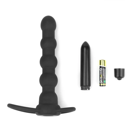 Vibrating anal dildo with Rock Balls grip [12]
