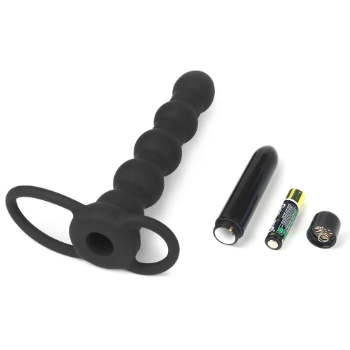 Vibrating anal dildo with Rock Balls grip [13]
