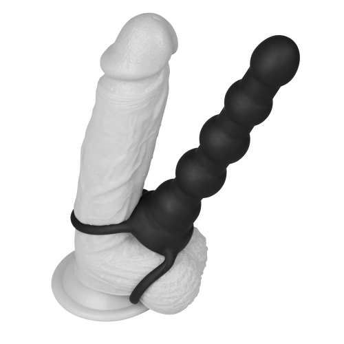 Vibrating anal dildo with Rock Balls grip [4]