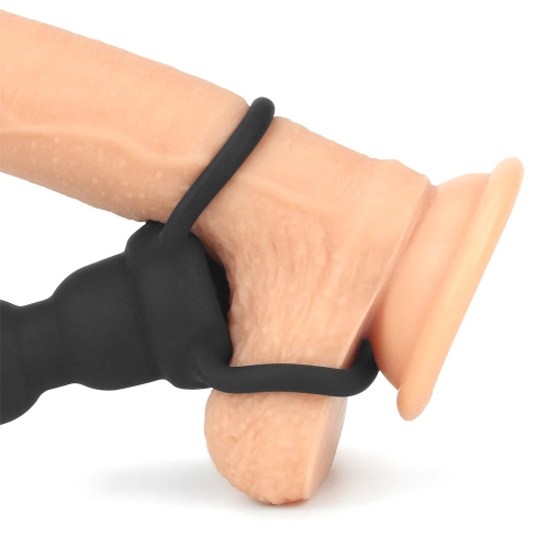 Vibrating anal dildo with Rock Balls grip [6]