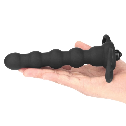 Vibrating anal dildo with Rock Balls grip [7]