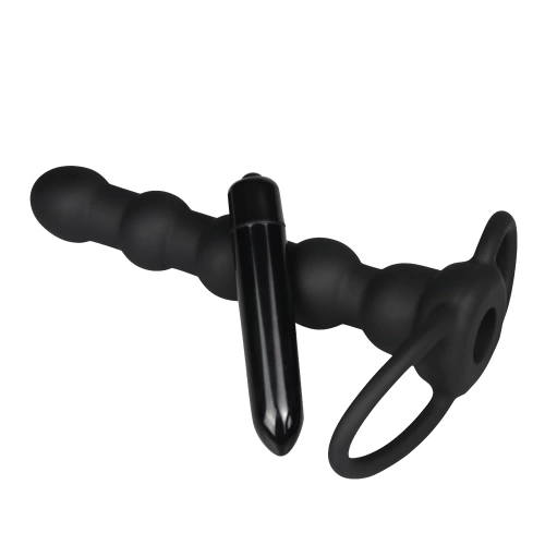 Vibrating anal dildo with Rock Balls grip [9]