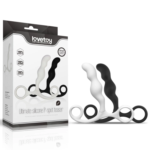 Luxury silicone prostate stimulator P-spot Teaser black [10]