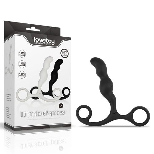 Luxury silicone prostate stimulator P-spot Teaser black [11]