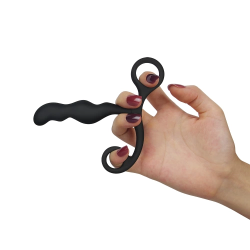 Luxury silicone prostate stimulator P-spot Teaser black [7]