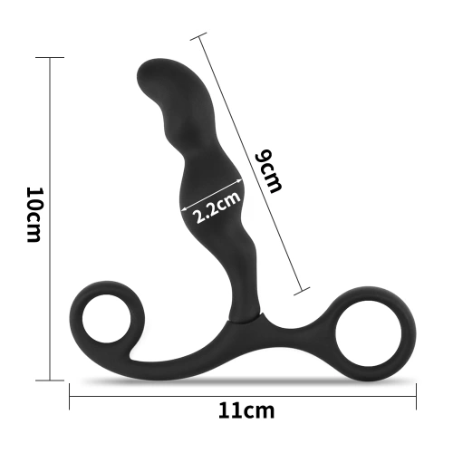 Luxury silicone prostate stimulator P-spot Teaser black [8]