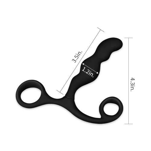 Luxury silicone prostate stimulator P-spot Teaser black [9]