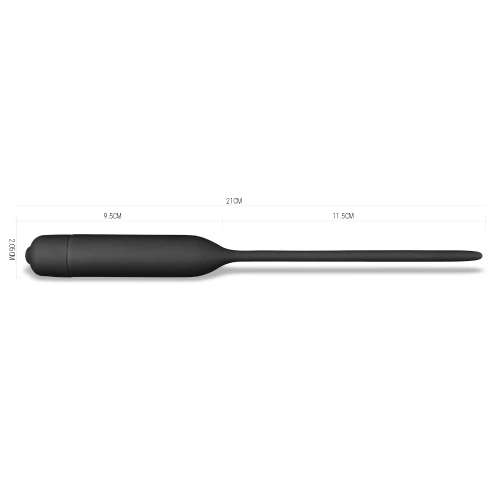 LoveToy Vibrating Silicone Urethral Dilator [10]