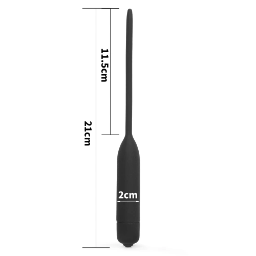LoveToy Vibrating Silicone Urethral Dilator [11]