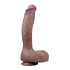 Nature Cock Realistic Double Layer Silicone Dildo 10.5"