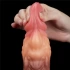 Nature Cock 7" Dual Layer White Realistic Silicone Dildo [6]