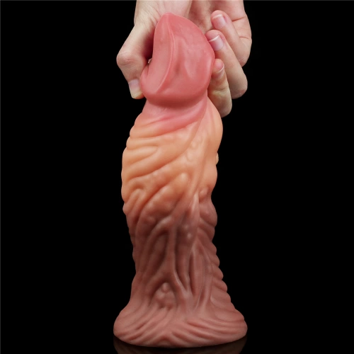 Nature Cock 7" Dual Layer White Realistic Silicone Dildo [7]