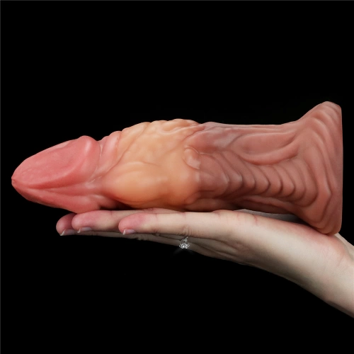 Nature Cock 7" Dual Layer White Realistic Silicone Dildo [8]