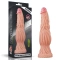 **Irina Color Nature Cock 9.5" Fleshy Large Dual Layer Realistic Silicone Dildo