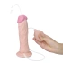 Cumming Softee 8.5" Cyber ​​Leather Realistic Ejaculating Dildo [4]
