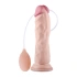 Cumming Softee 8.5" Cyber ​​Leather Realistic Ejaculating Dildo