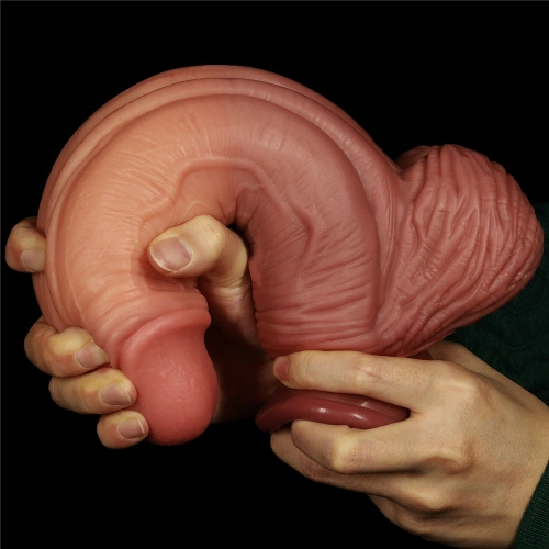 Nature Cock 10" Thick Dual Layer Realistic Silicone Dildo [5]