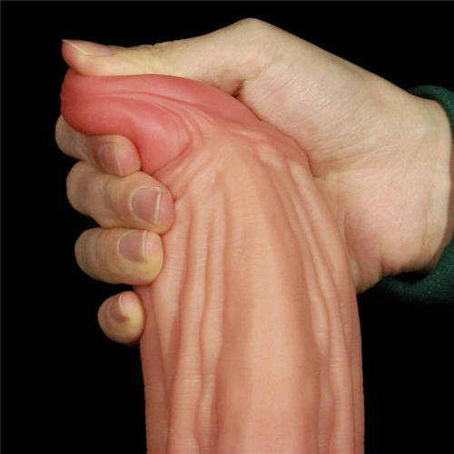 Nature Cock 10" Thick Dual Layer Realistic Silicone Dildo [7]