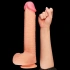Nature Cock 12" Large Dual Layer Realistic Silicone Dildo [1]