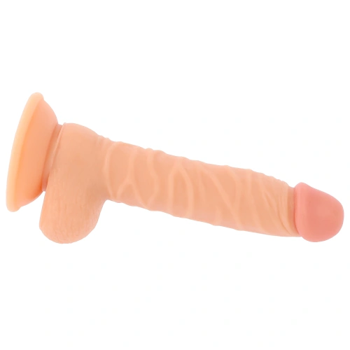 Realistic dildo with vacuum base and Real Extreme testicles [4]