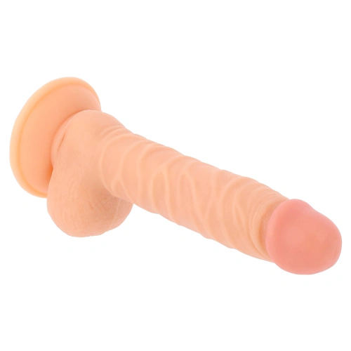 Realistic dildo with vacuum base and Real Extreme testicles [5]