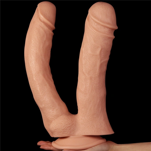 Realistic Mega Big Double Dildo 12" [1]